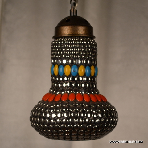 Rooftop Brown Gold Bronze Candle Holder - Color: Black