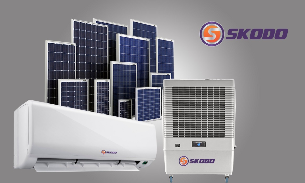 SKODO SOLAR AIR CONDITIONER(Solar-Grid) 1.5 TON