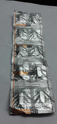 Acarbose Metformin Tablets General Medicines