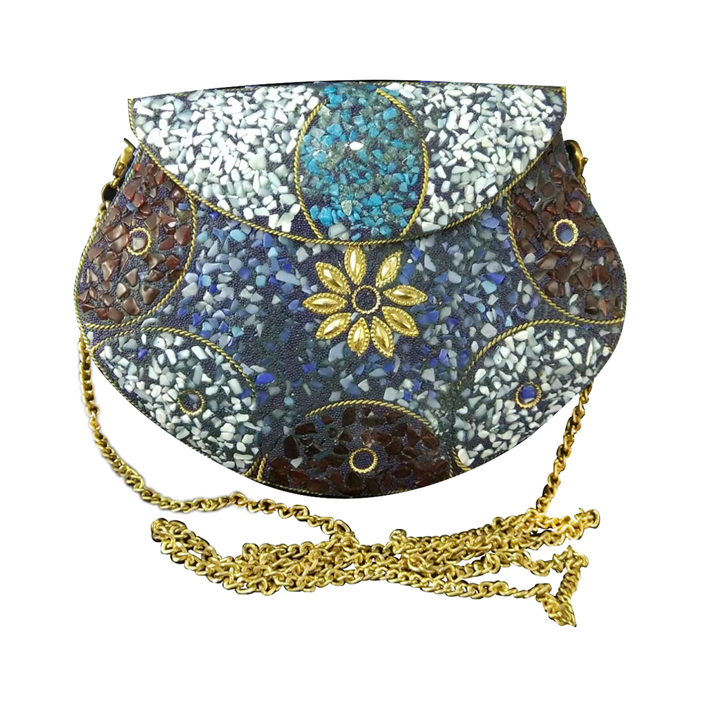 Ladies Designer Mosaic Sling Clutch By NEW GC APPARELS AND COLLECTIONS