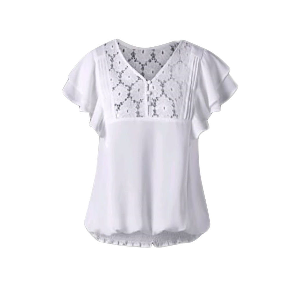 Ladies Net Yoke Top