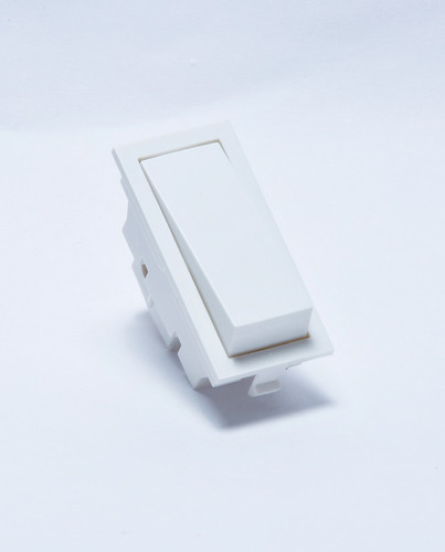 White Electric Light Switch