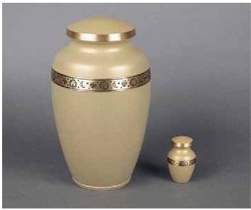 Venus Brass Vase Cremation Urn