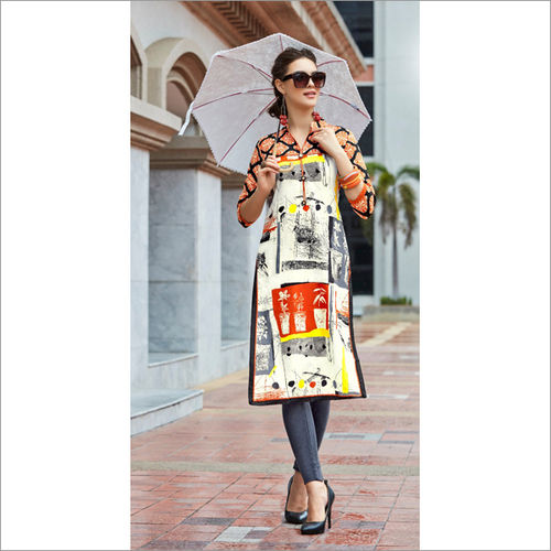 Ladies Printed Kurtis