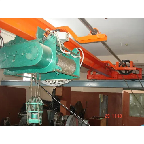 Semi EOT Cranes - Capacity (MT): 1.0-50.0, Lift: 6.0-12.0 Mtrs., Speed: 3.0 M/min, Motor: 1.0-40.0 H.P., Headroom A: 700-2750 mm, Customizable, Durable Design, Efficient Lifting