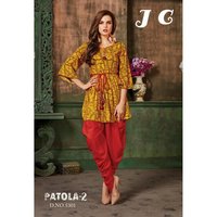 Rayon Printed Dayd Kurtis