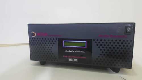 DC-AC Converter - 300x270x120 mm | Black, 12 Volt, 50 MHz Frequency, Battery Low Protection, Overload Protection, 7.5 kg Weight