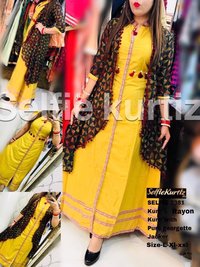 Anarkali Style Selfie Kurti