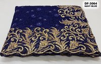 Net Embroidery Saree