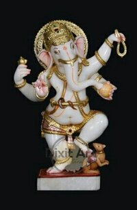 Marble Dancing Ganesha