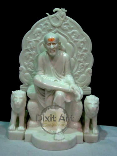 Sai Baba Marble Statue