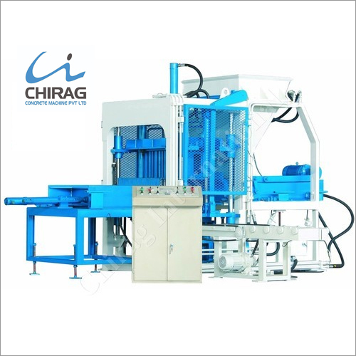 Blue Fully Automatic Colour Paver Machine