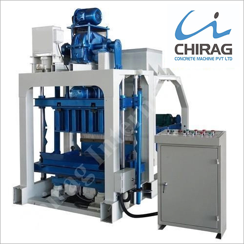 Blue Automatic Manual Concrete Block Making Machine