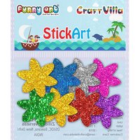 Craft Villa Stick Art Glitter Foam Sticker