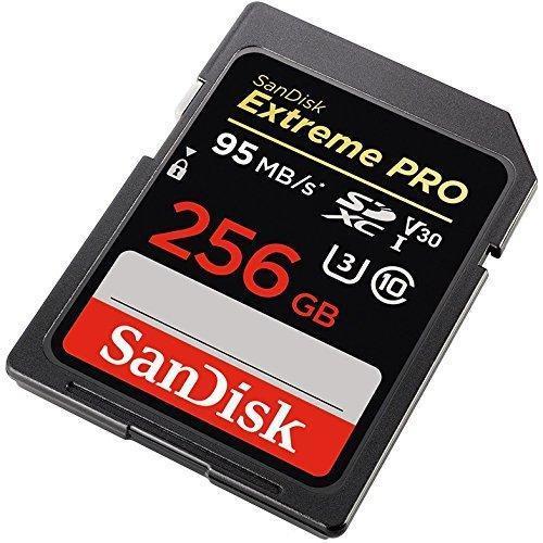 SanDisk Extreme Pro 256GB SD Card 95mb/s