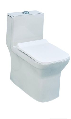 One Piece Toilet Square