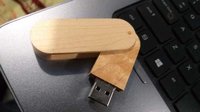 Promotional Wooden Pen Drive - Usb External Data Storage | Compatible With Android, Ipad, Iphone Os, Linux, Mac, Windows