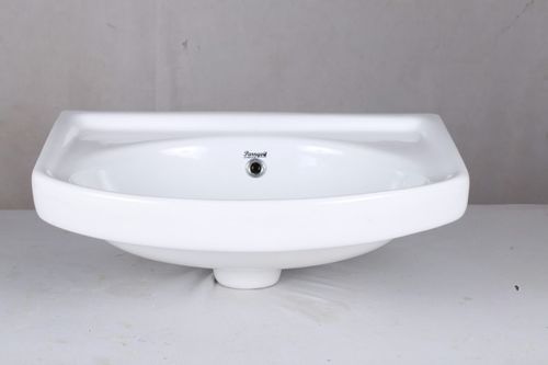 White 18X12 Wash Basin