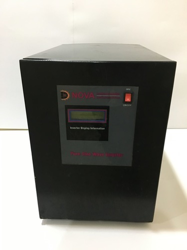 Black Ups Pure Sinewave Inverter With Lcd 3Kva
