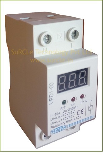 Xlpe Tomzn 60A 230V Ac Under Voltage And Over Voltage Protector