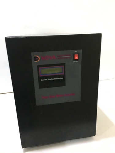 UPS Pure Sinewave Inverter - 5KVA, 250x380x350 mm Dimensions, LCD Display, 20 kg Weight, 50 MHz Frequency, 96V Rated Voltage, Overload & Battery Low Protection