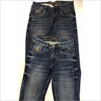 Blue+black Monkey Wash Jeans