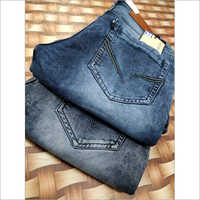 Blue Mens Dyed Jeans