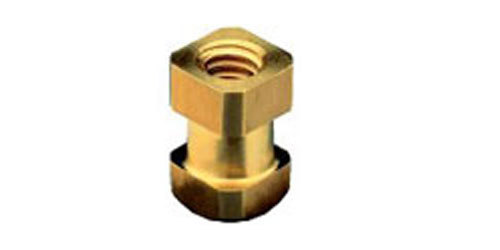 Brass Square Chamfered Insert Diameter: Any
