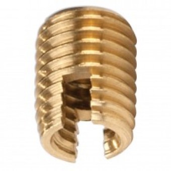 Brass Semi-Threaded Groove Insert Diameter: Any