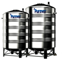 2000 Litre Hyginox 5 Layer Stainless Steel Water Tanks
