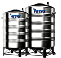 2500 Litre Hyginox 5 Layer Stainless Steel Water Tanks