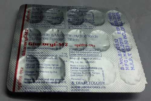 Glimeepride Metformin Hydrocloride Tablets