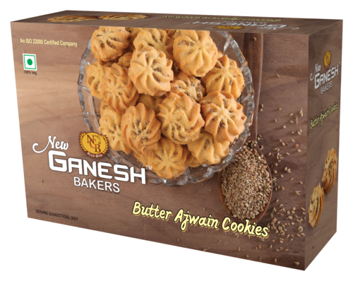 Glucose Butter Ajwain Cookies