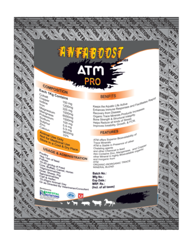 Goat & Sheep Trace Minerals (ATM Pro) - Powder Form, 1kg Pack Size | Enhances Growth and Supports Structural Integrity