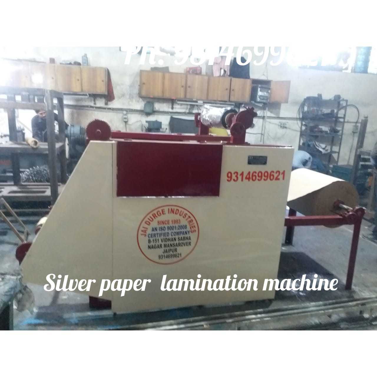Silver Paper Lamination Machine with Cutter