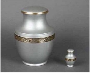 Brass Valencia Urn