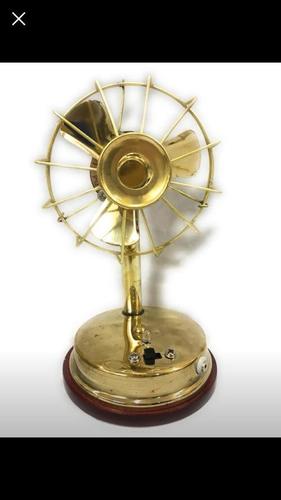 Brass Electric Fan