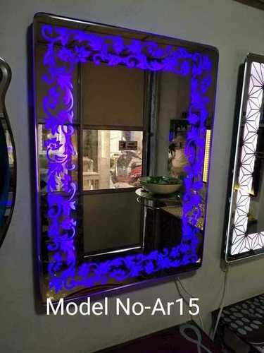 Blue Led Mirror