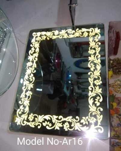 Yellow Led Mirror