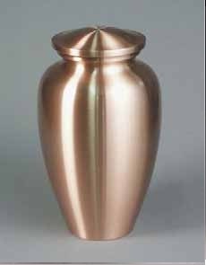 Midnight Brass Cremation Urn