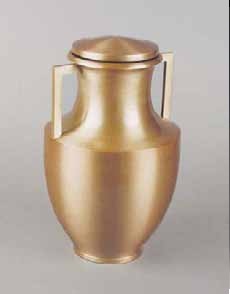 Orion II Bronze Cremation Urn with Torch Top