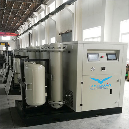 7.5 bar Skid type Oil Inject Scroll Air Compressor