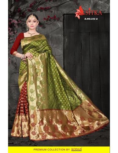 Six Colors Silk Saree