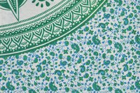 Mandala Reversible Queen Size Duvet Cover With 2 Pillowcases