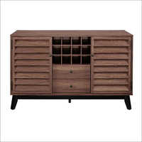 Brown Bar Cabinet