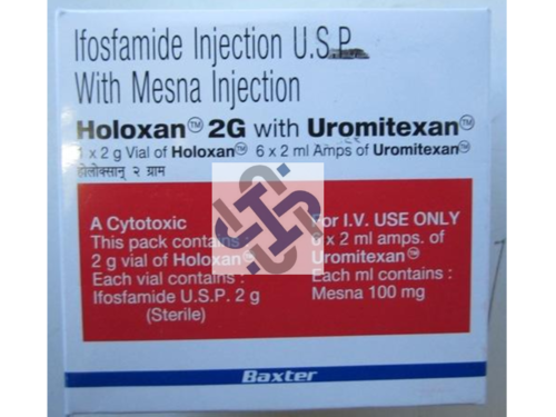 Holoxan Uromitexan Mesna 100mg Ifosfamide 2gm injection
