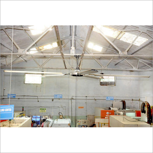 Industrial Hvls Fans - Color: White