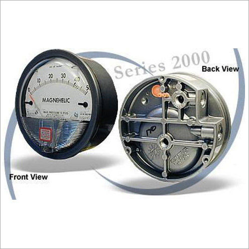 Differential Pressure Gauges - Dial Material: Glass