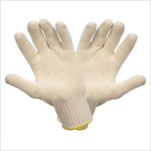Full Finger Cotton Knitted Glove