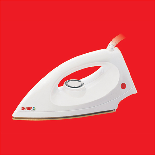 Light Weight Electric Iron - Plastic, Aluminium | Adjustable Temperature, Over Heating Protection, Shock Resistant Design, 1 Year Warranty